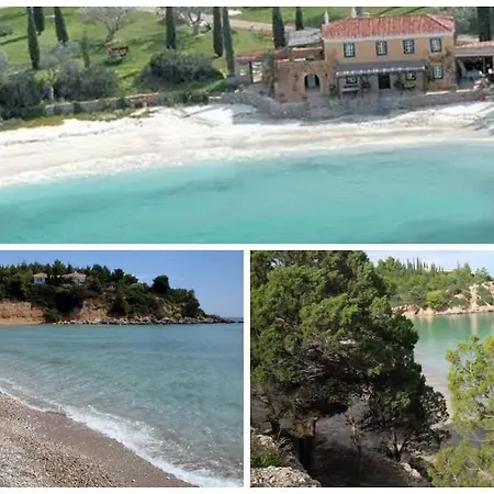 Luxury Sea View With Pool Agios Aimilianos *