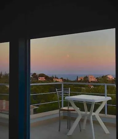 بيت للعطل Luxury Sea View With Pool Agios Aimilianos *