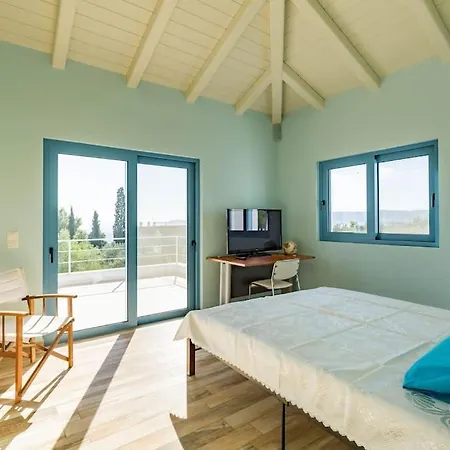 بيت للعطل Luxury Sea View With Pool Agios Aimilianos بورتو خيلي
