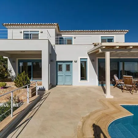 Luxury Sea View With Pool Agios Aimilianos *