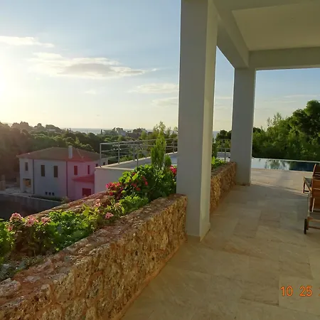 Luxury Sea View With Pool Agios Aimilianos *