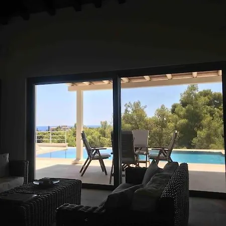 Luxury Sea View With Pool Agios Aimilianos *