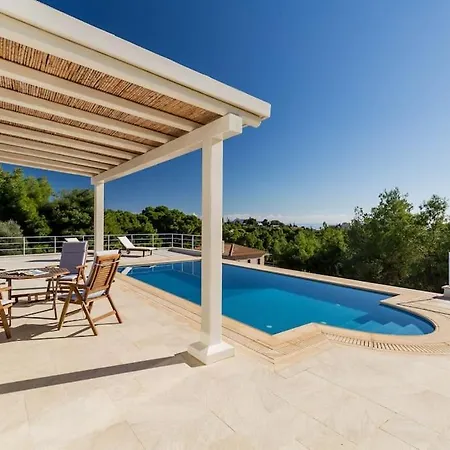 بيت للعطل Luxury Sea View With Pool Agios Aimilianos
