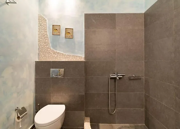 Дом отдыха Luxury Sea View With Pool Agios Aimilianos