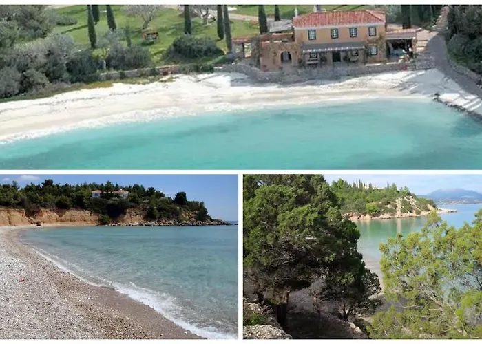 Luxury Sea View With Pool Agios Aimilianos *