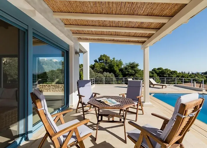 Luxury Sea View With Pool Agios Aimilianos Порто Хели