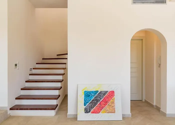 Luxury Sea View With Pool Agios Aimilianos Casa de Férias *