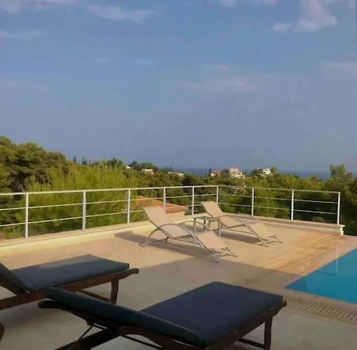 Luxury Sea View With Pool Agios Aimilianos Porto Heli