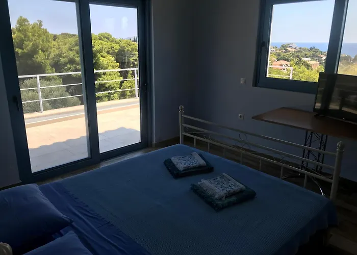 Luxury Sea View With Pool Agios Aimilianos